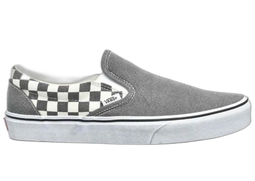 Vans Classic Slip-On Washed Asphalt Checkerboard