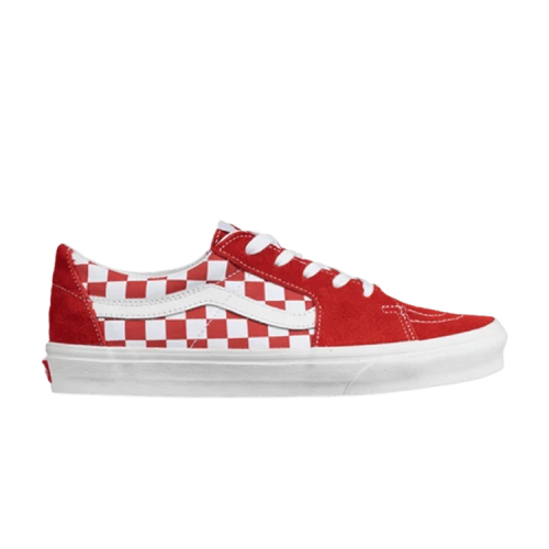 Vans Sk8-Low 'Checkerboard - Racing Red'