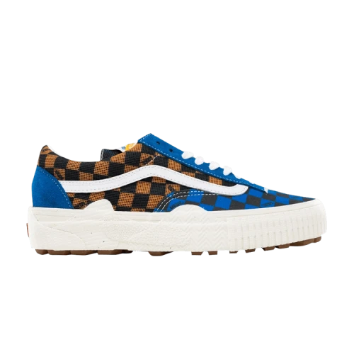 Vans Cap Mash Low LX '2-Tone Checkerboard - Mykonos Blue Apricot'