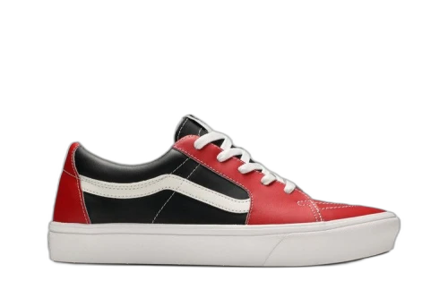 Vans Sk8-Low ComfyCush 'Leather - Red'