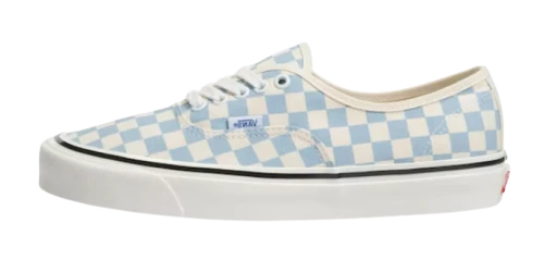 Vans Authentic 44 DX Anaheim Factory Light Blue Checkerboard