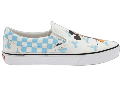 Vans Classic Slip-On Disney 50th Anniversary Mickey Mouse Blue