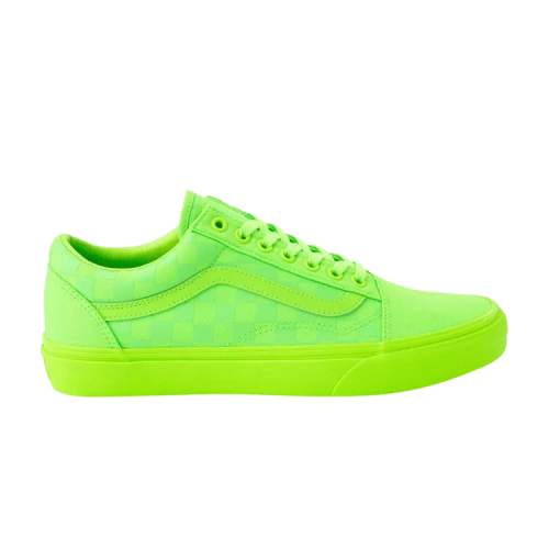 Vans Old Skool 'Mono Checkerboard - Green Gecko'
