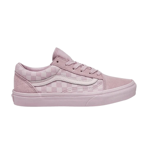 Vans Old Skool Kids 'Lilac Snow Checkerboard'