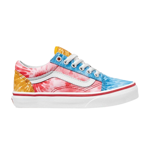 Vans Old Skool Kids 'Tie-Dye Block'
