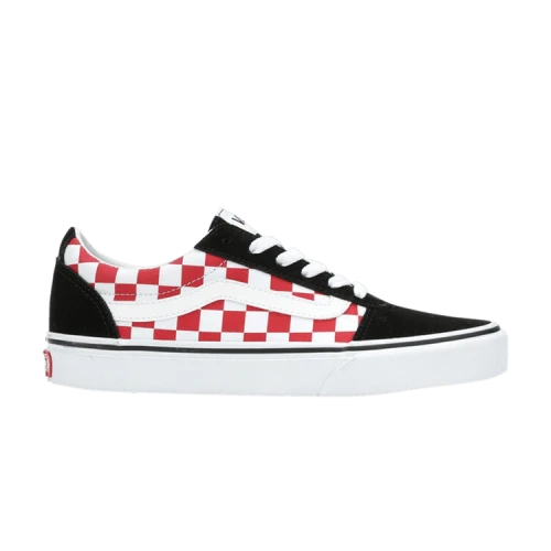 Vans Ward 'Checkerboard - Tango Red'