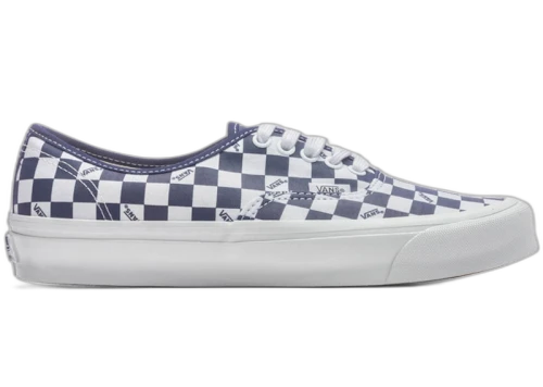 Vans Vault OG Authentic LX Checkerboard Blue White