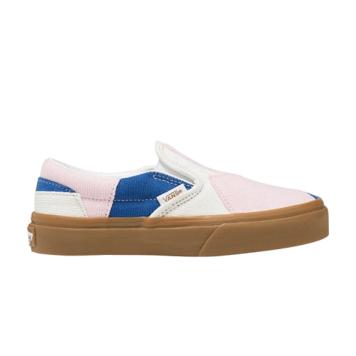 Vans Classic Slip-On V Kids 'Corduroy Patchwork'