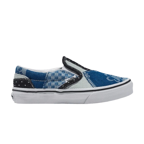 Vans Classic Slip-On Kids 'Denim Patchwork'