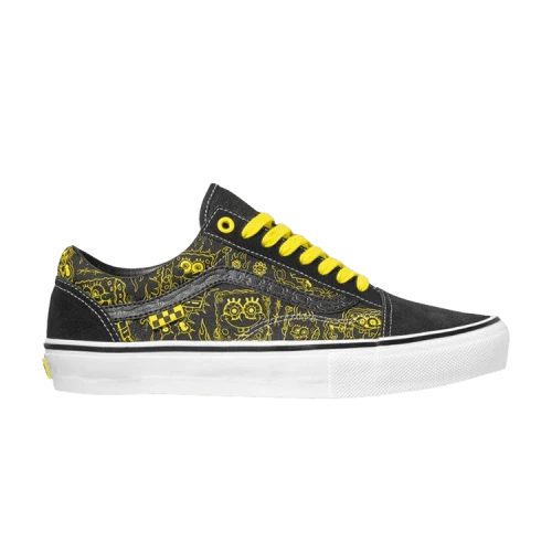 Vans Mike Gigliotti x SpongeBob SquarePants x Skate Old Skool 'Black Yellow'