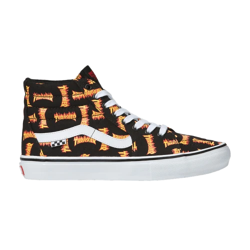 Vans Sk8-Hi Thrasher Allover Logo Black