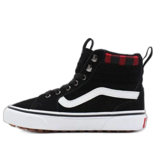 (PS) Vans Filmore Hi Sneakers K 'Black Red Plaid'