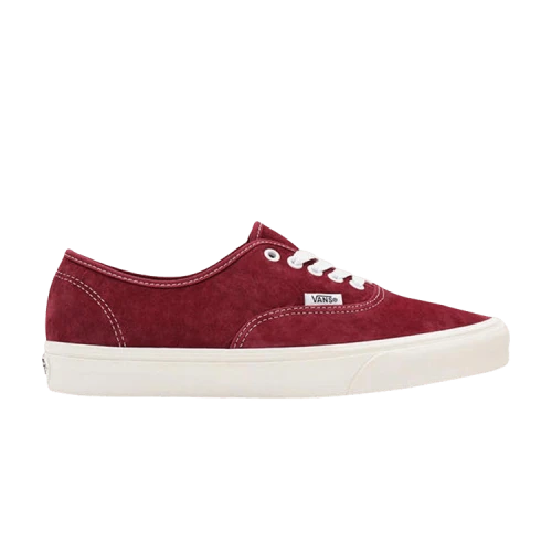 Vans Authentic Pig Suede Pomegranate Snow White