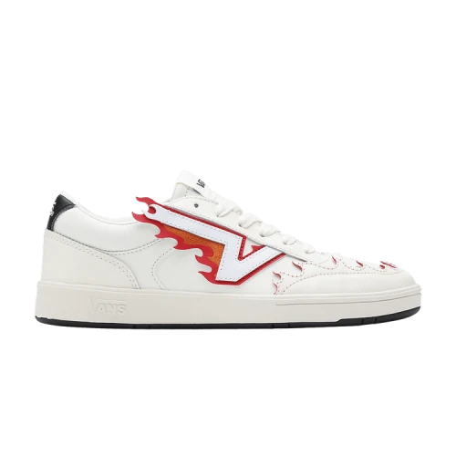 Vans Lowland CC 'Flame - Vintage White Red'