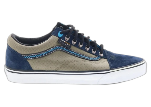 Vans Old Skool Dress Blue Green Cordura