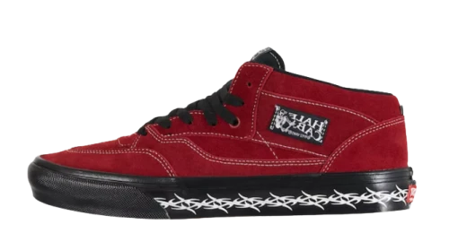 Vans Supreme x Half Cab 'Barbed Wire - Burgundy'