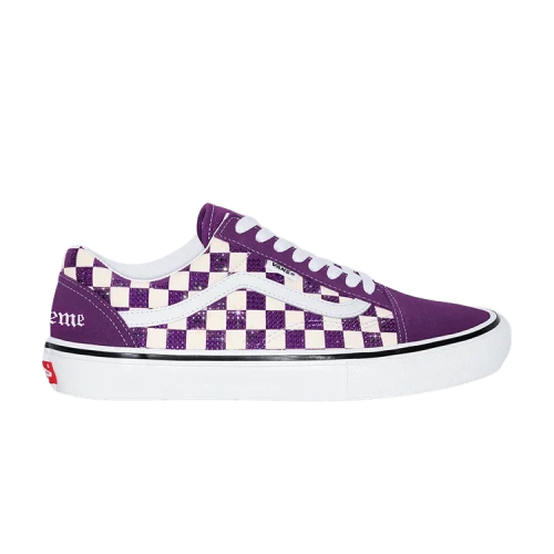 Vans Supreme x Swarovski x Skate Old Skool 'Purple'