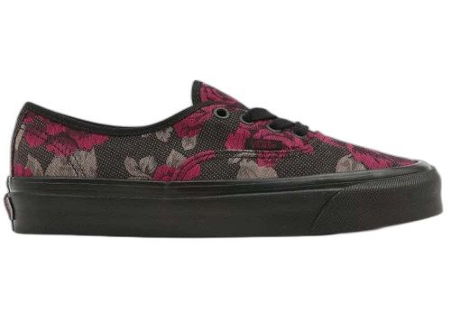Vans UA Authentic 44 DX Anaheim Factory Roses Black