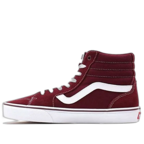 Vans Filmore Hi Casual Skateboarding Shoes Red