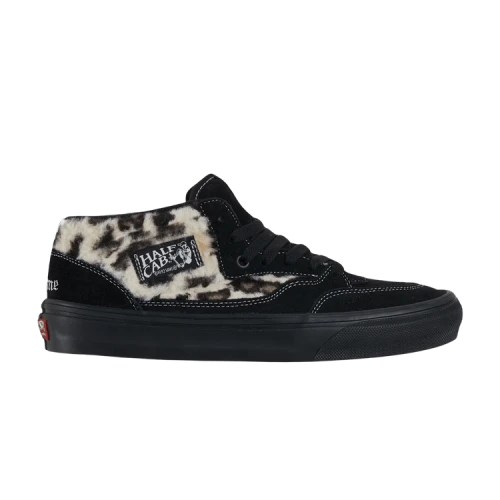 Vans Half Cab Supreme Leopard Black