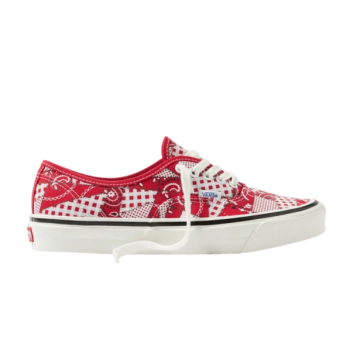 Vans Vault UA Authentic 44 DX WP Paisley Red