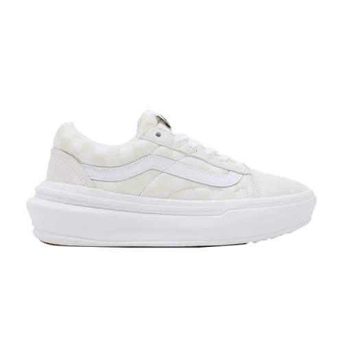 Vans Old Skool Overt ComfyCush 'Checkerboard - White'