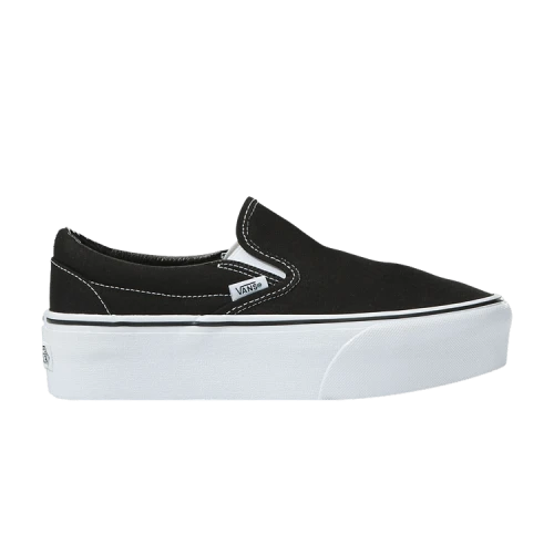 Vans Classic Slip-On Stackform Black White