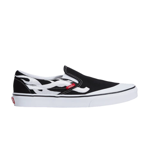 Vans A$AP Rocky x Classic Slip-On 'Worldwide Pack - Black White Flame'