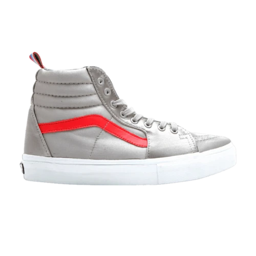 Vans Sk8-Hi LX HUF Satin Silver High Risk Red