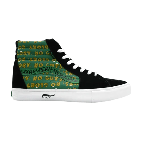 WTAPS x Vans Syndicate Sk8-Hi 'No Guts No Glory - Kelly Green'
