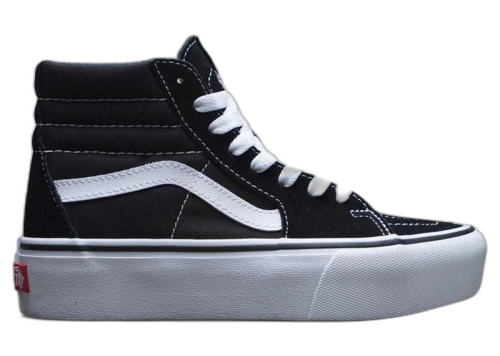 Vans Sk8-Hi Platform 2 Black True White (Women's)