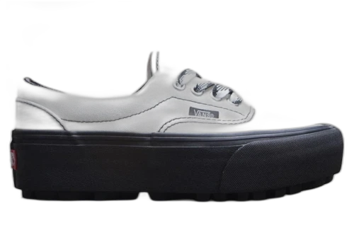 Vans Era Lug Platform 90s Retro White Black (Women's)