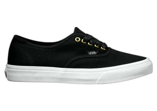 Vans Authentic Slim Twill Gold Pop Black