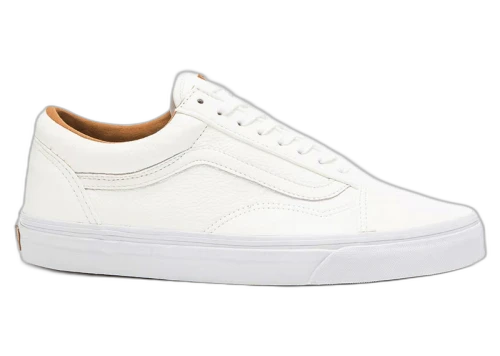Vans Old Skool Premium Leather White