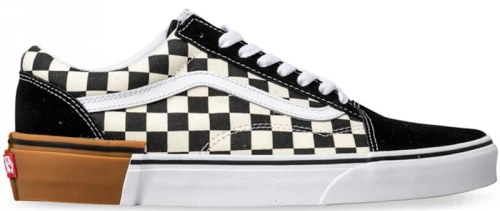 Vans Old Skool Checkerboard Gum Sole