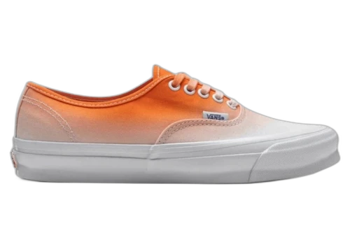 Vans Authentic LX Dip Dye Orange White
