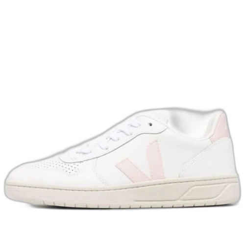 Veja V-10 Lace-up 'White Beige Pink'