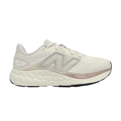 New Balance Fresh Foam 680v8 Wide 'Linen Timber Wolf Light Gold Metallic' (Women's)