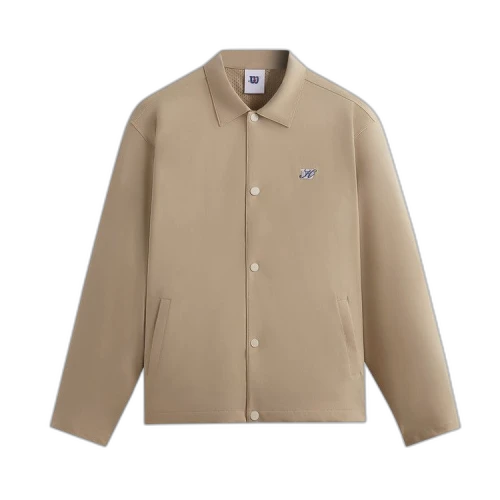 Kith For Wilson Midway Coaches Jacket 'Seedpearl'