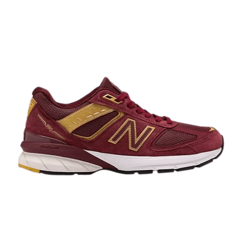 New Balance 990 v5 Made In USA Burgundy Gold