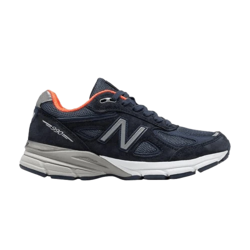 New Balance 990v4 Made in USA 'Navy Orange' (Women's)