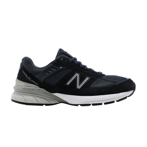 New Balance 990v5 Made in USA Wide 'Navy Silver' (Women's)