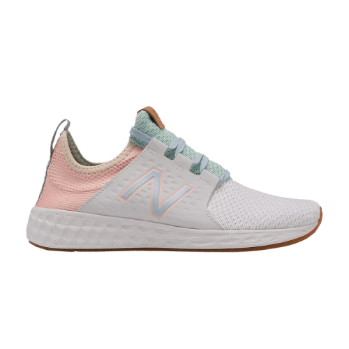 New Balance Fresh Foam Cruz V1 Reissue White Cloud Pink (Women's) (Wide)