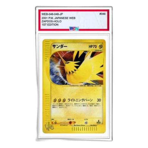 Pokemon Cardweb [web 046/048] 'Zapdos R: Resale'