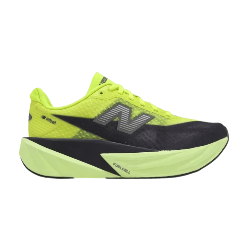 New Balance Fuelcell Rebel V5 D Wide 'Yellow Black' (Women's)