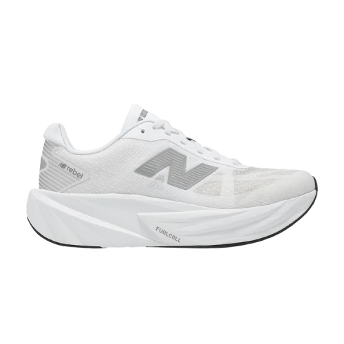New Balance Fuelcell Rebel v5 Wide 'White Silver' (Women's)