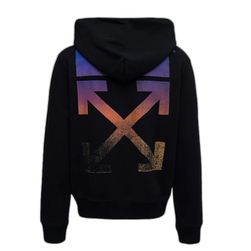 OFF-WHITE Gradient Arrows Hoodie Black