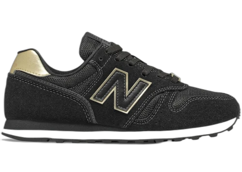 New Balance 373 Black Metallic Gold (Women's)