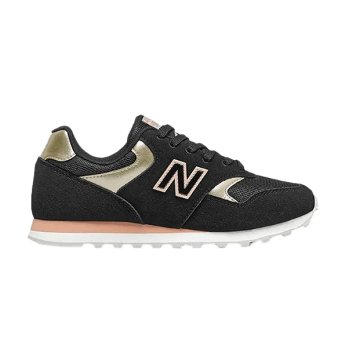 New Balance 393 'Black Light Gold Metallic' (Women's)