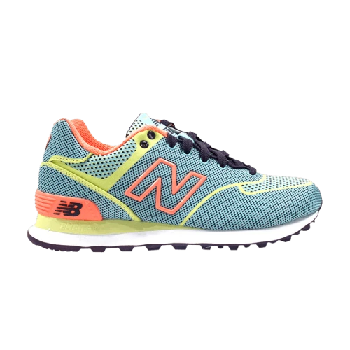 New Balance 574 Woven Teal (Women's)